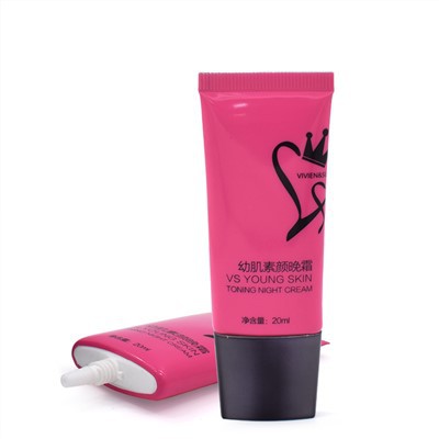 Ovale flade tomme rør 50ml